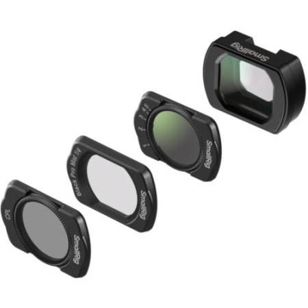 SmallRig 5834 - zestaw Pro, obiektyw szerokokątny + 3x filtr (1/4 Black Mist, CPL, zmienny ND2-32) do DJI Osmo Pocket 3